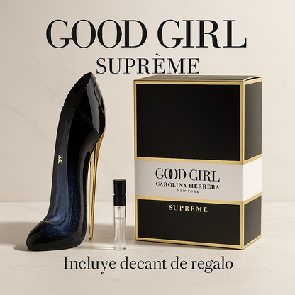 3X1 Good Girl Supreme - 212 VIP Rosé - Scandal + Decant de Regalo!